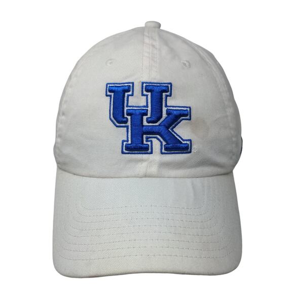 University of Kentucky Wildcats Slideback Hat White Embroidered OSFA NCAA Nike - Picture 1 of 9